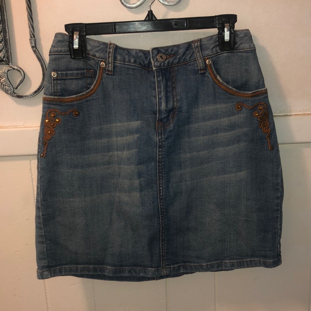 Jean skirt
